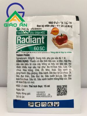 Radiant 60SC ( Trái Cà )-Lộc TRời_ Gói 15ml