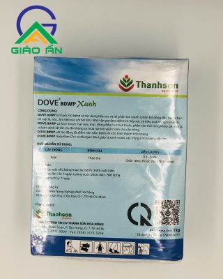 Dove 80WP xanh-Thanh Sơn_Hộp 1kg (Hết hàng)