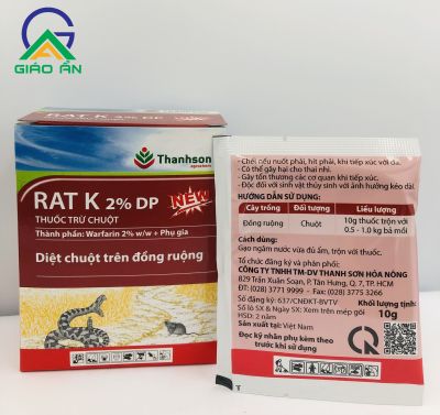 Rat K 2%DP New-Thanh Sơn_Gói 10g