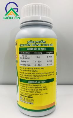 AMINO NUÔI TRÁI-LỚN TRÁI MÍT-Hóa Nông_Chai 500ml